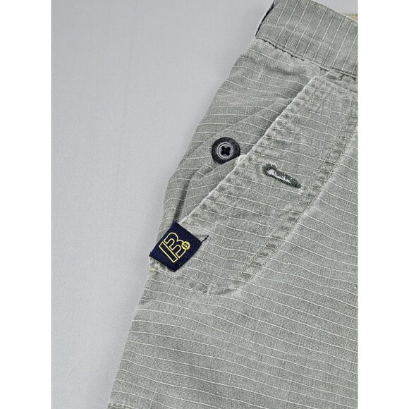 Vintage Bugle Boy Men's‎ 38 Cargo Shorts Ripstop Y2k Grey. - Picture 4 of 7
